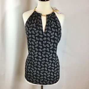 Michael Kors top - with signature chain at collar